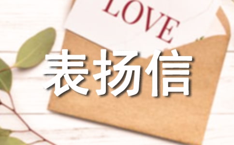 写给工作人员的表扬信