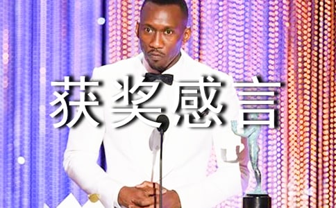 冠军的获奖感言