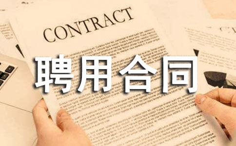 聘用合同书